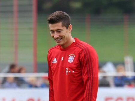 Robert Lewandowski Bayern Mnichov